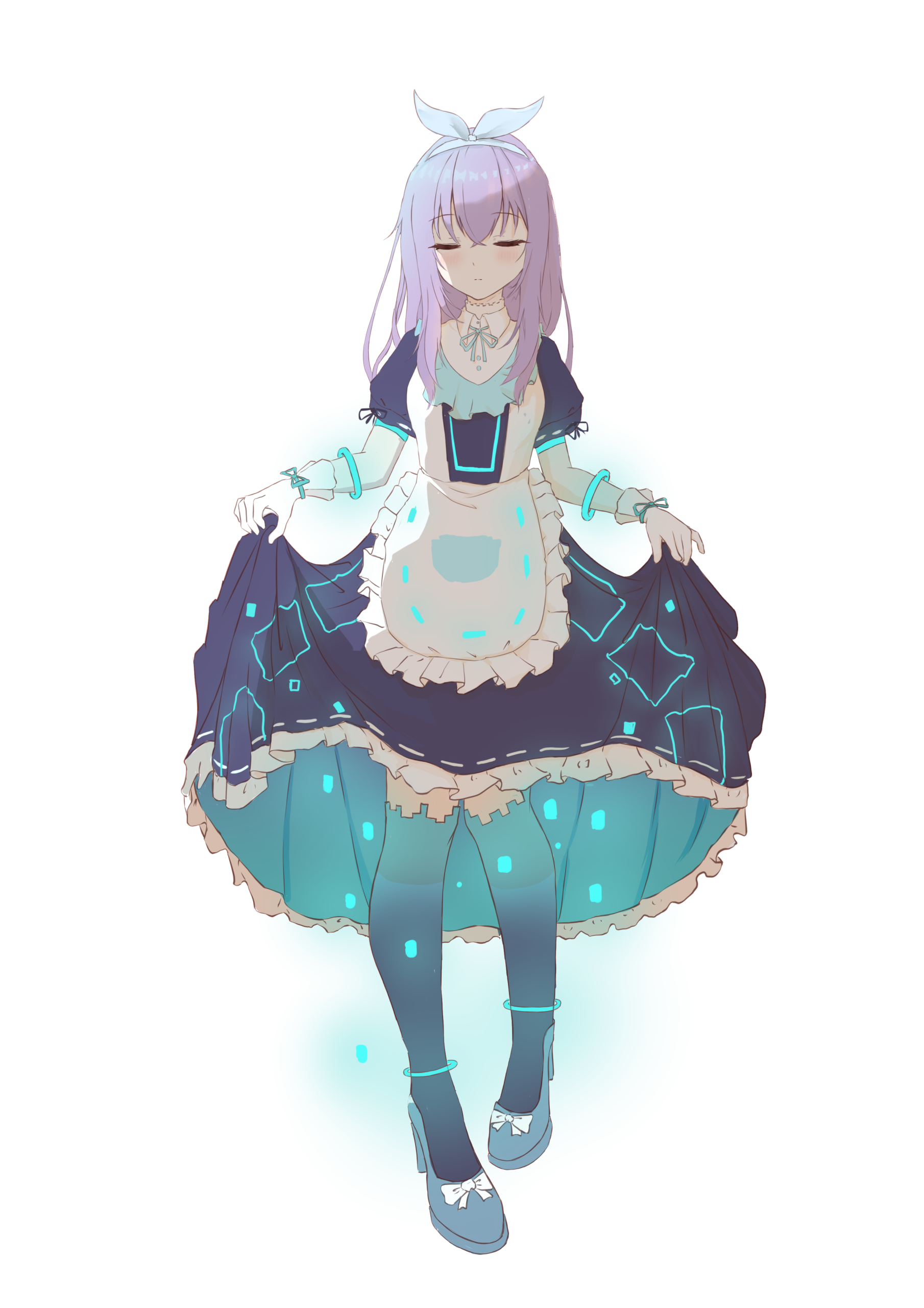 白茶立绘悬停状态