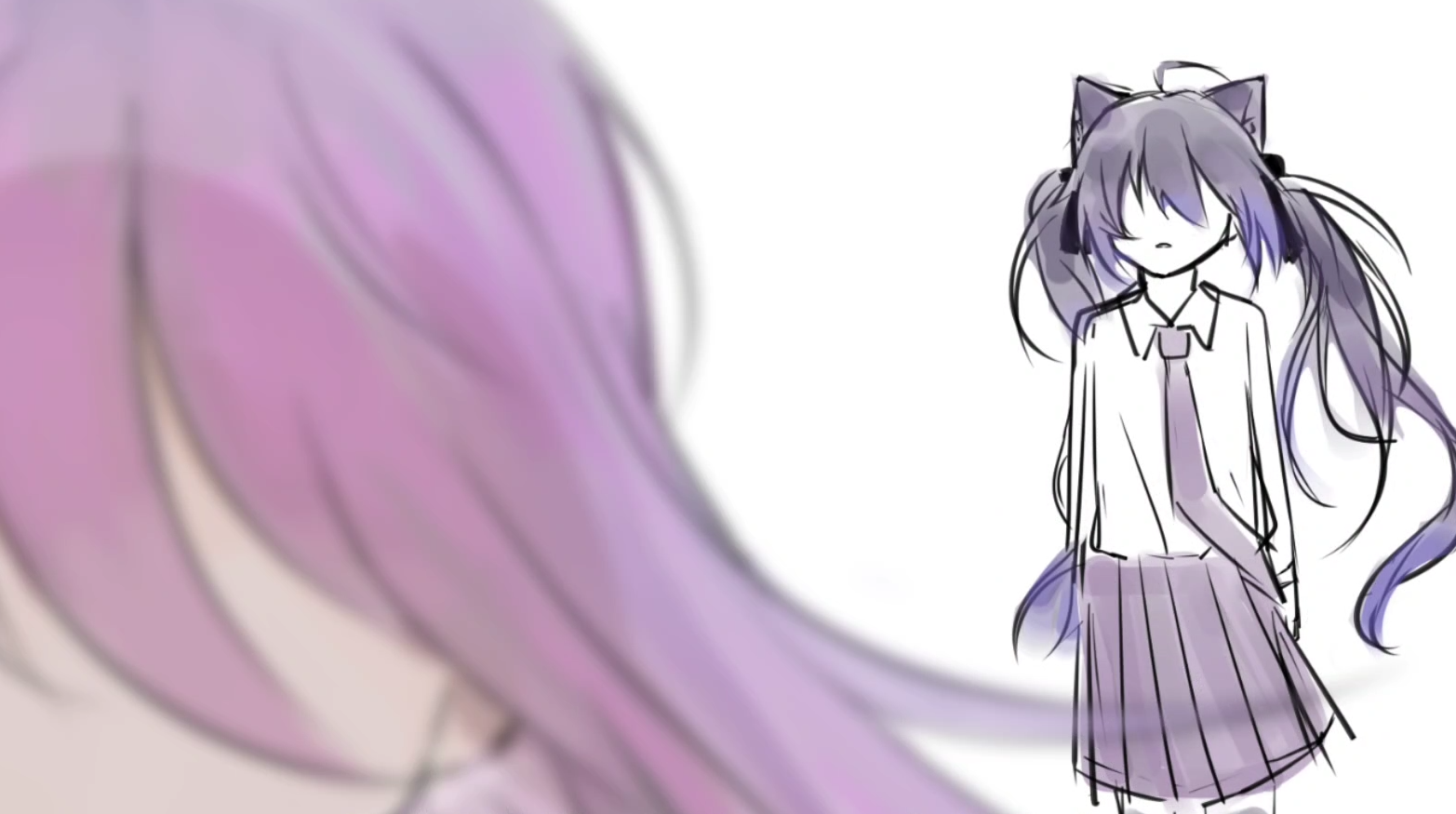 自设手书《模仿》